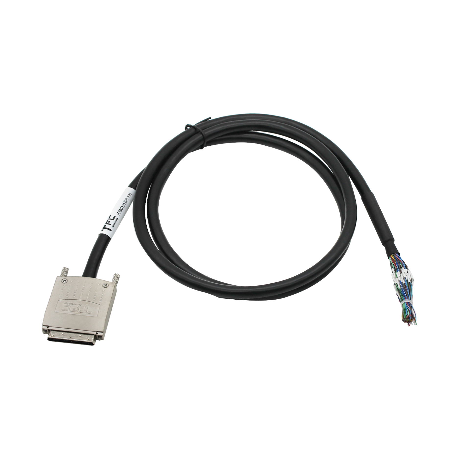 TFC68-RDIO-B-0.5m VHDCI68公头转散线RDIO，带线号标识