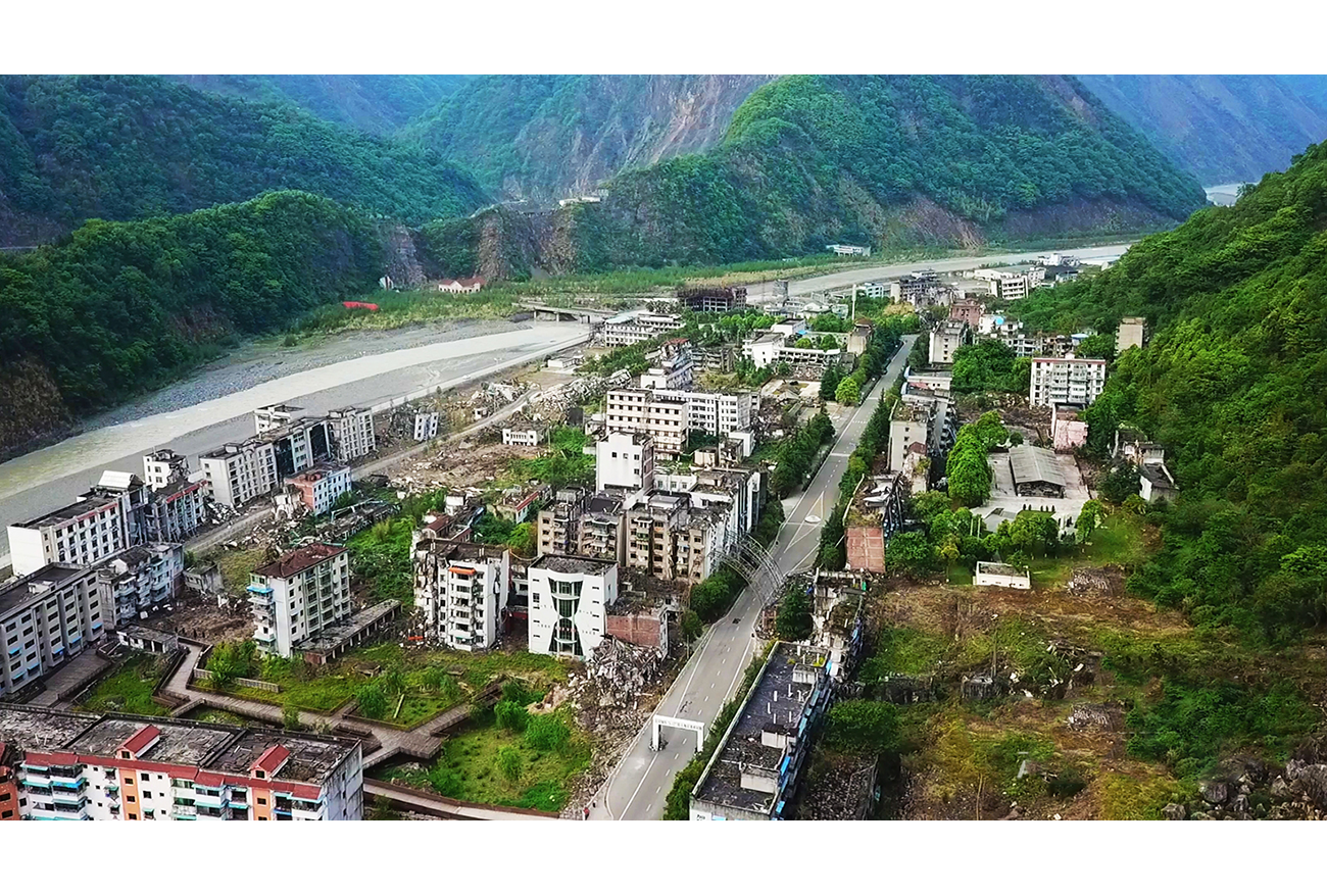 北川新县城选址图片