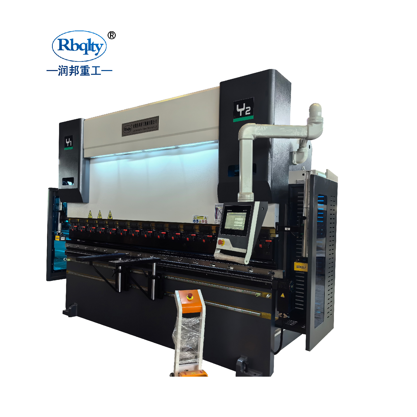 DA53T Servo 200T 3200mm Hydraulic Press Brake Sheet Metal Bending Machine
