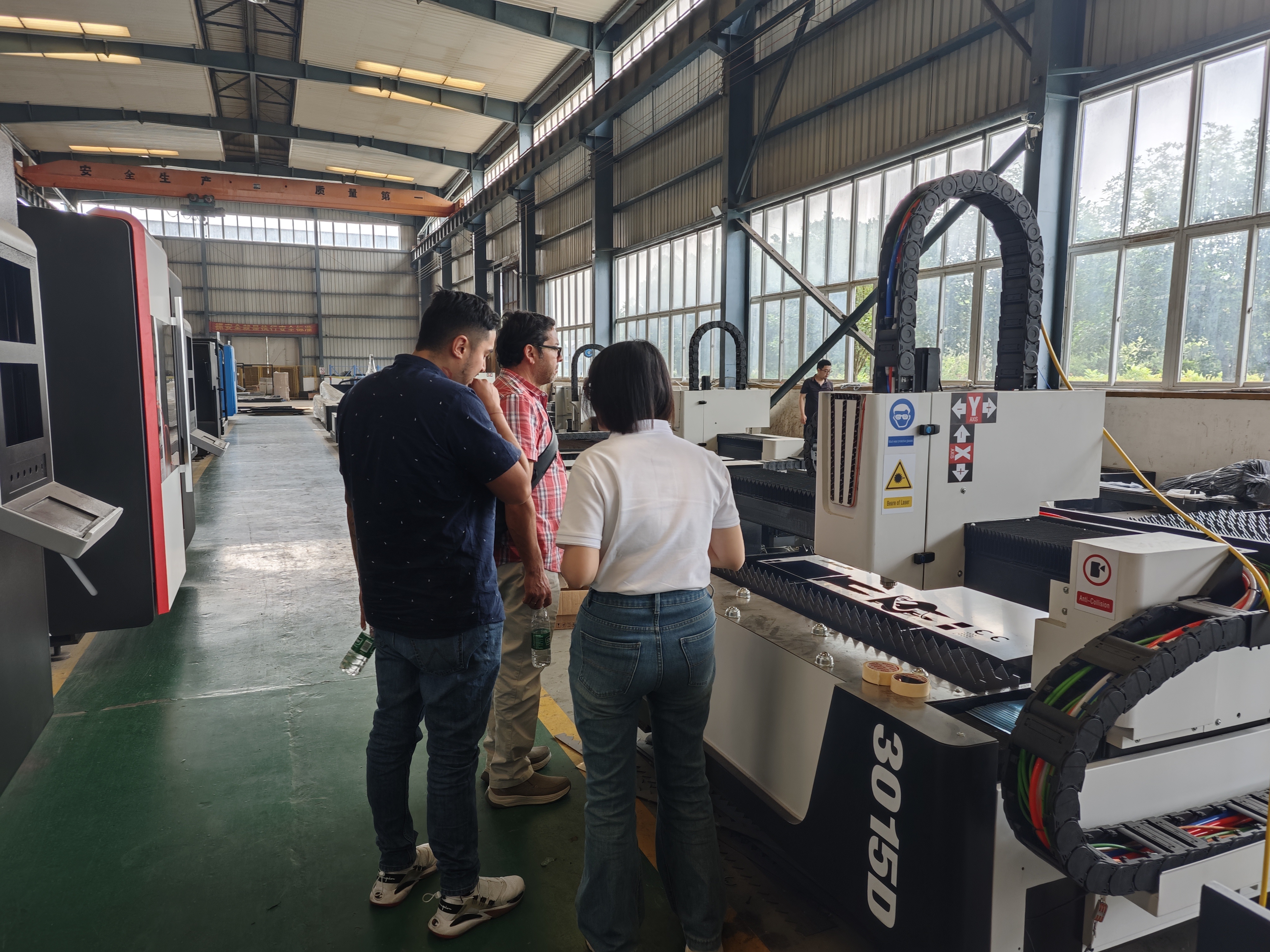 Thanks to South American customers to visit the Rbqlty factory, purchase multiple equipment Thanks to South American customers to visit the Rbqlty factory, purchase multiple equipment