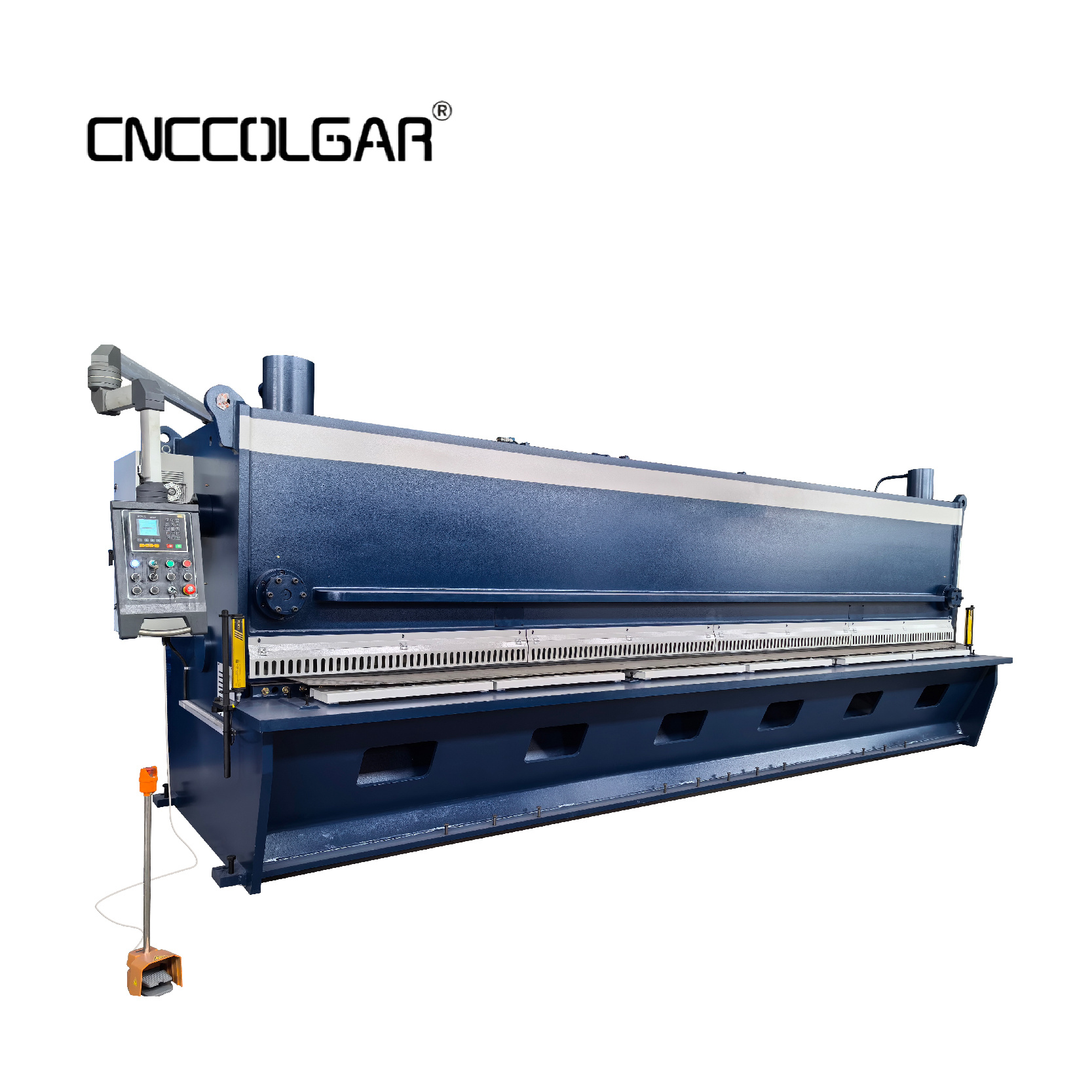 Hydraulic guillotine shearing machine