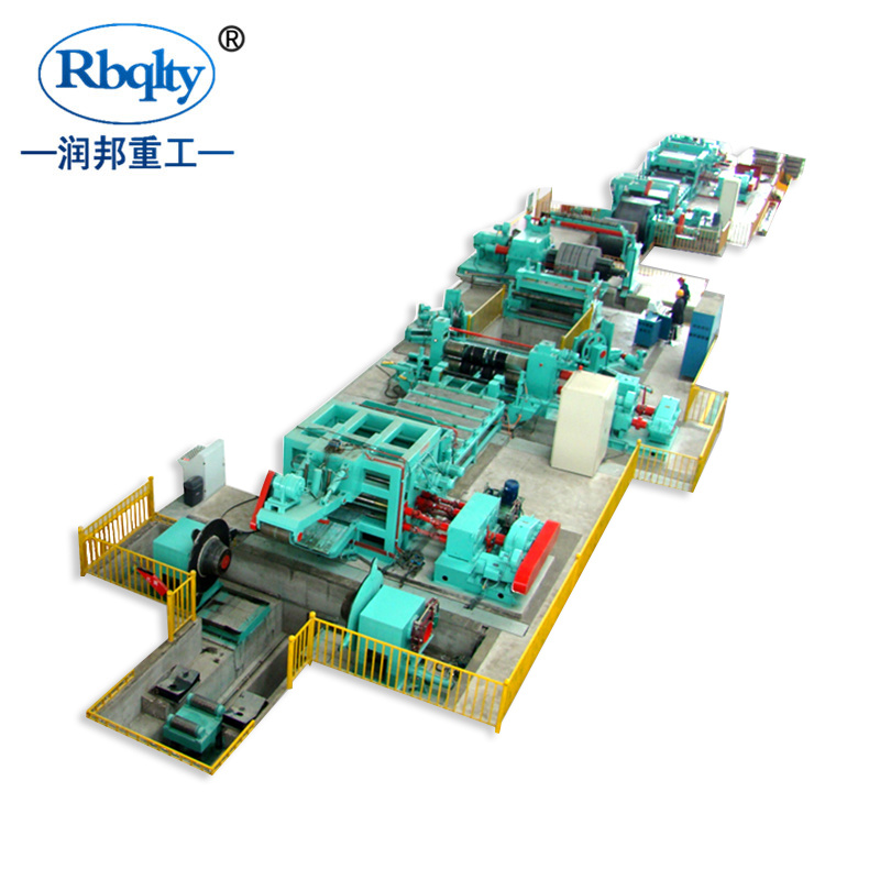 自动高速精密金属板钢卷纵剪线