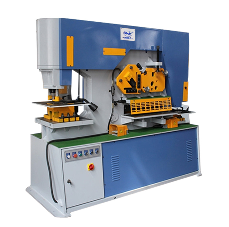 Hydraulic ironworker machine