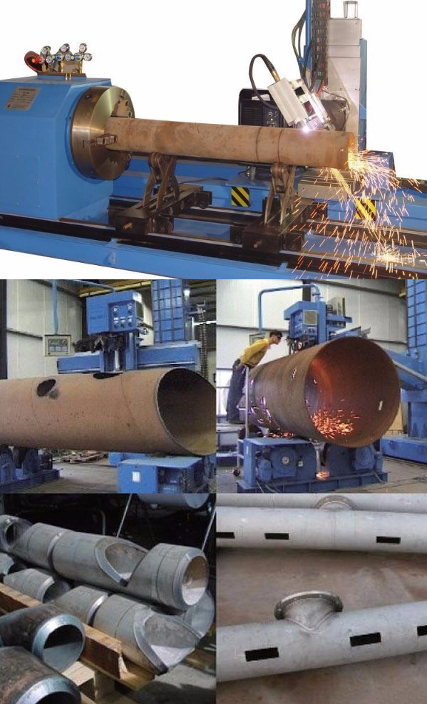 CNC Flame/Plasma Pipe Profilecutting Machine