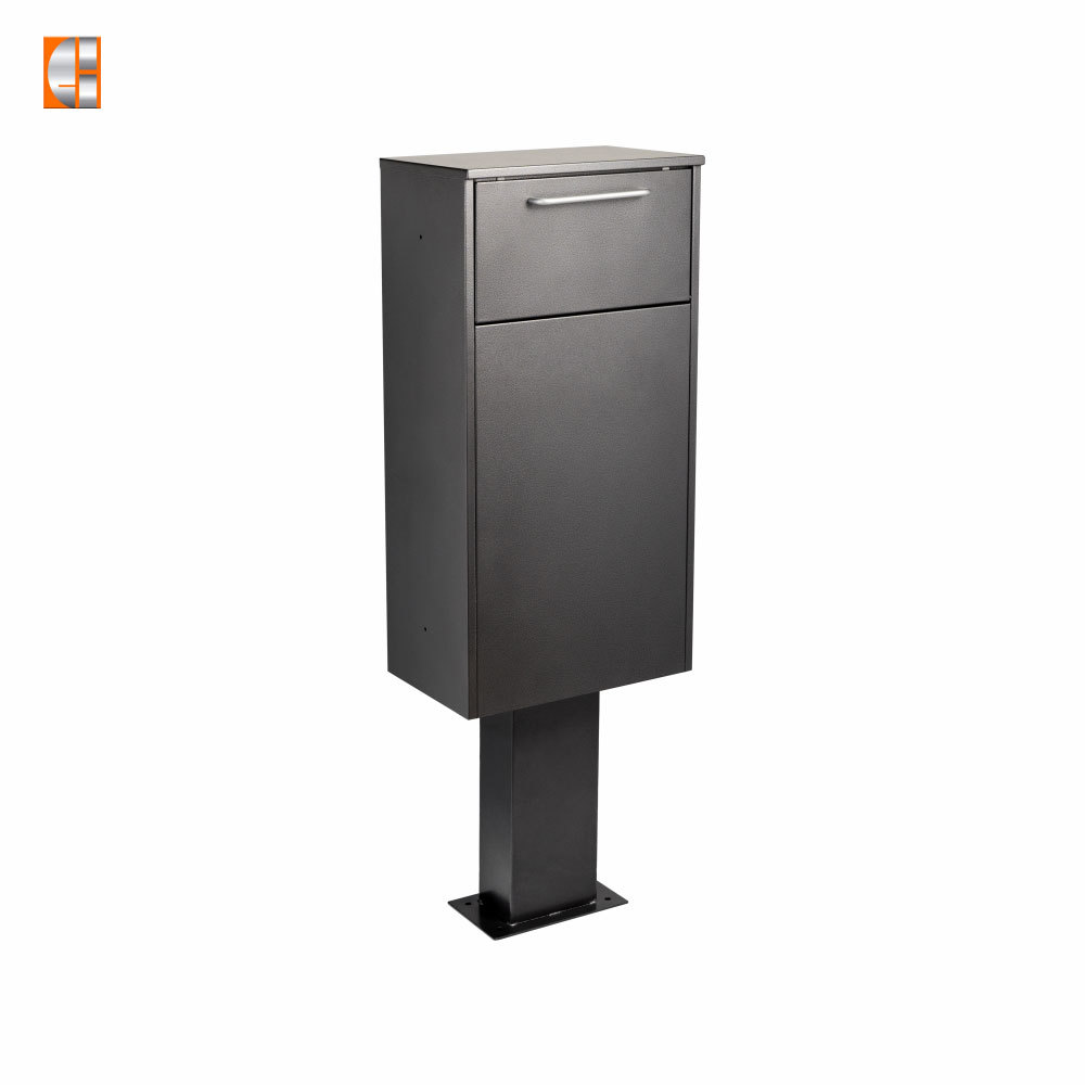 Steel parcel mailbox locking package drop box home use metal locker customized OEM supplier