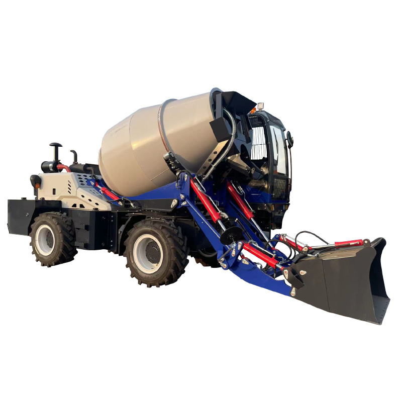 2.6 Cubic meters Self loading concrete mixer truck