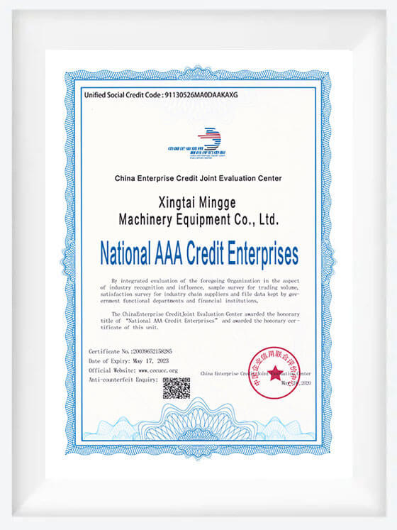 AAA Credit Certificate AAA Credit Certificate