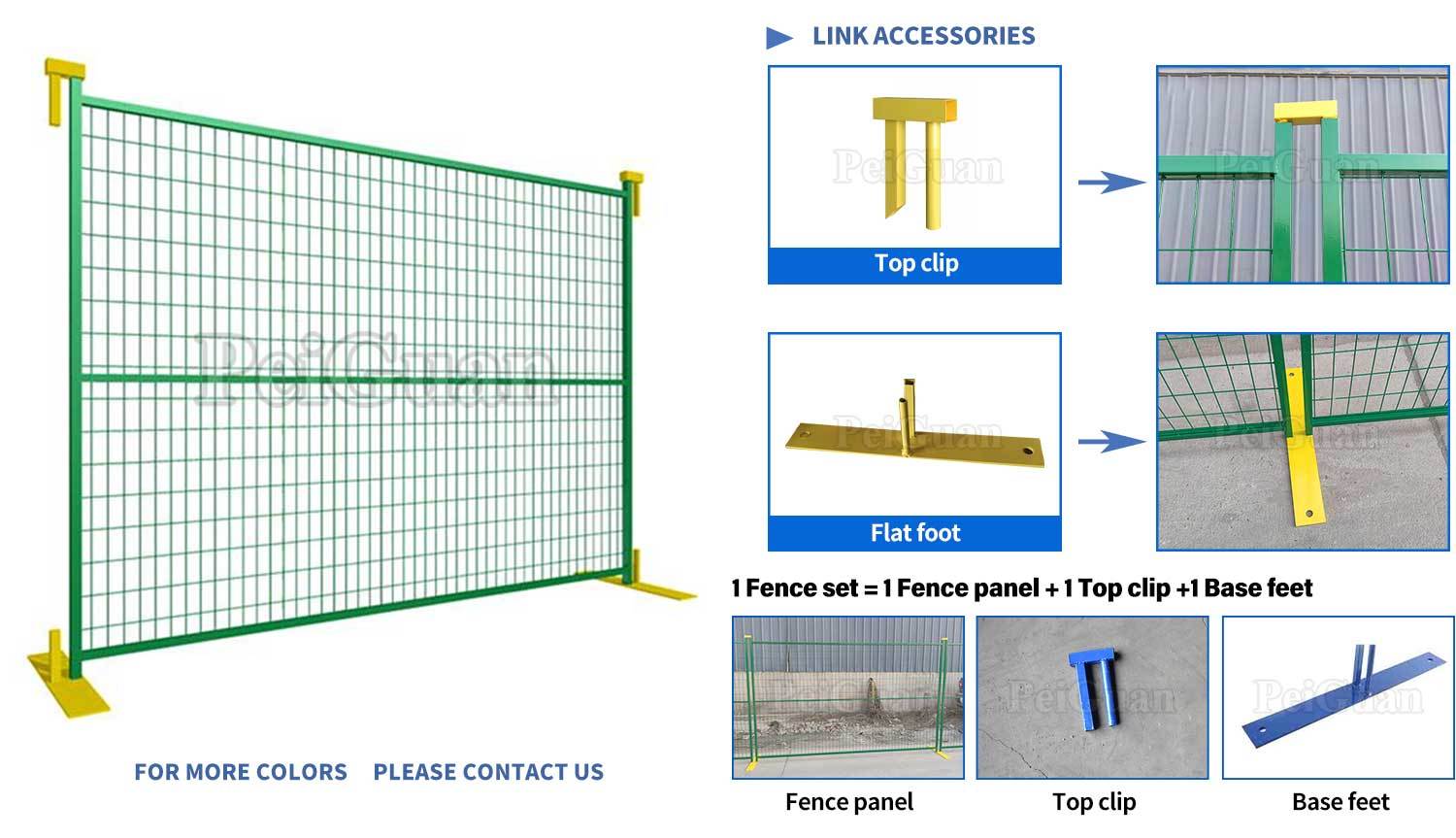 Canada temporary fence