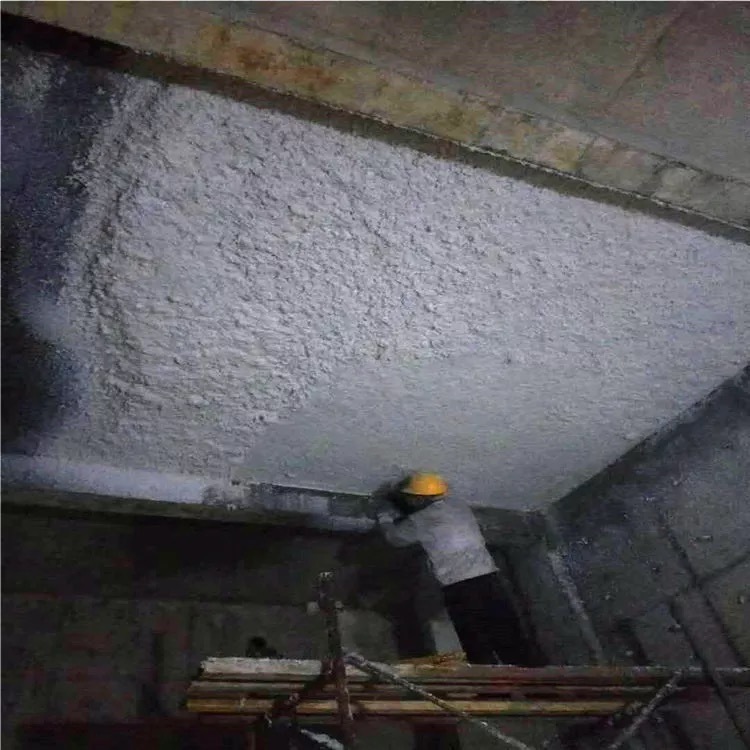 无机纤维喷涂在工业及民用建筑的应用