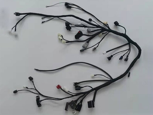 Large row motorcycle harness