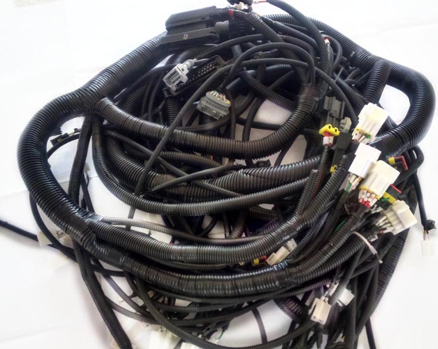 New energy bus city bus chassis harness