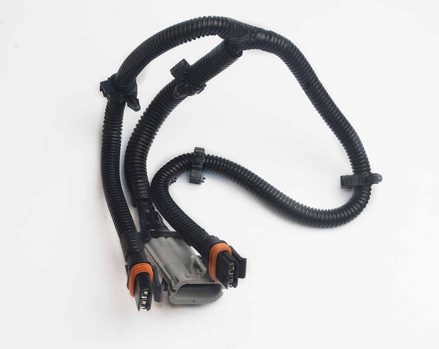 Automobile electronic fan harness 2