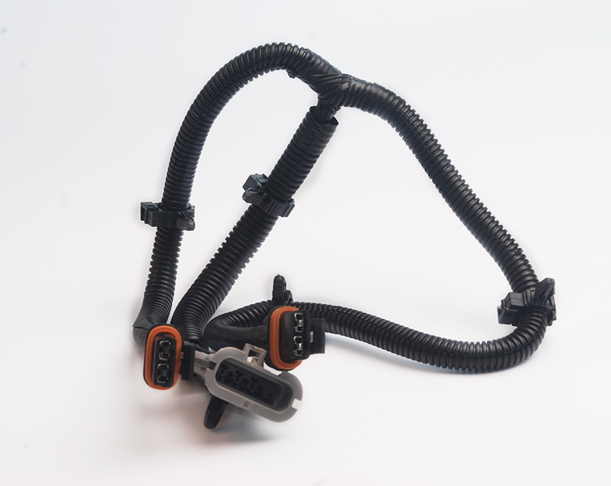 Automobile electronic fan harness 1