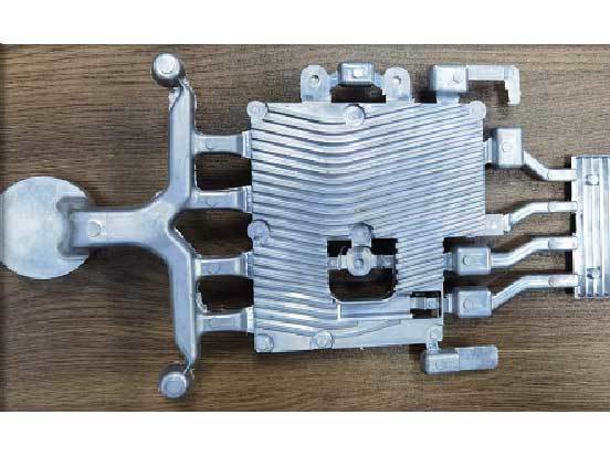 Computer cooling module precision die casting product 1