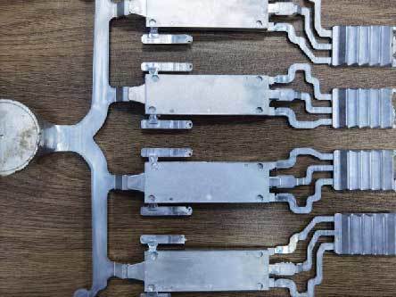 Computer cooling module precision die casting product 4