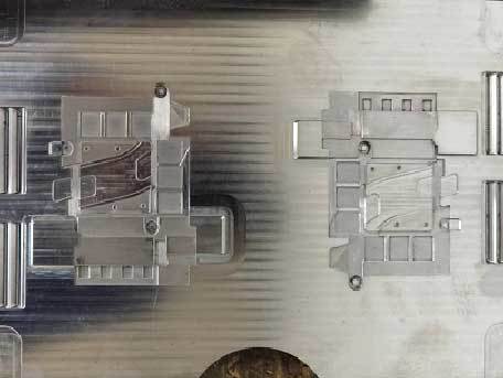 Computer cooling fin mold 2