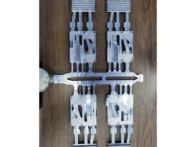 Computer cooling module precision die casting product 2