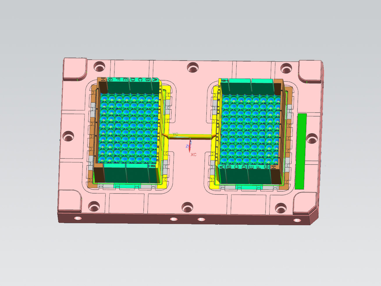 Medical device mold 1