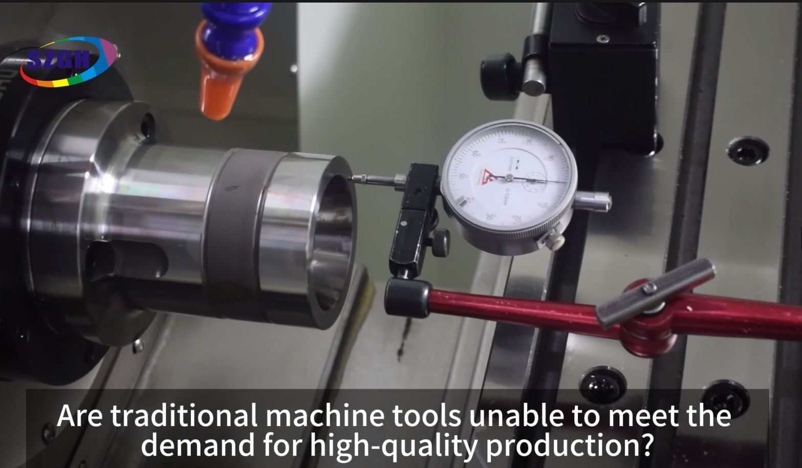 SZGH-36J 2 Axis CNC Mechanical Lathes Mini Metal CNC Lathe Machine