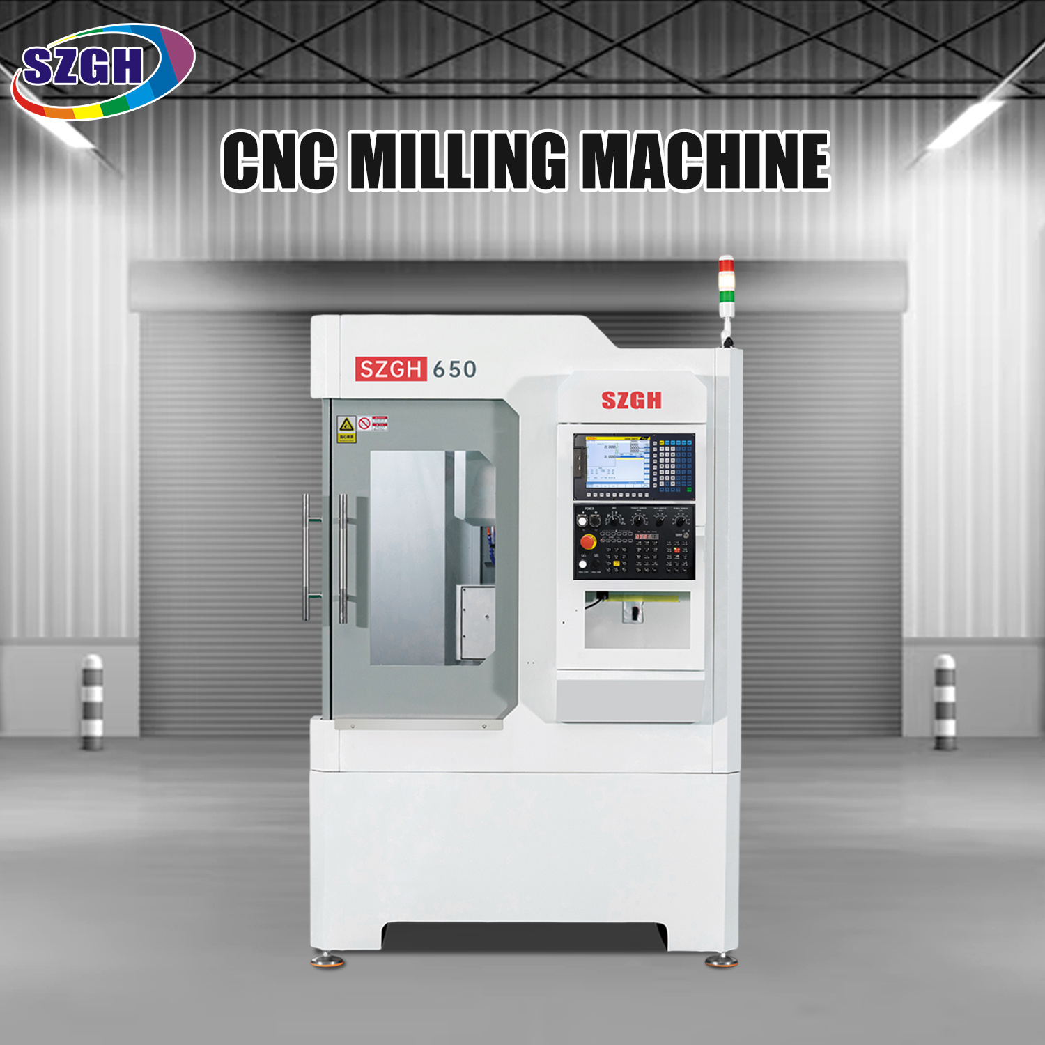 SZGH 3 Axis Milling Drilling Tapping Boring Machining Center with ATC function 10/12 Tool Magzine