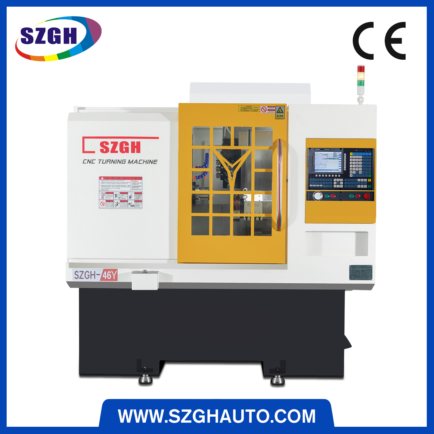Full-process Machining Of Turning and Milling Compound Machine Tools With Turning Milling Drilling and Tapping Processing Technology