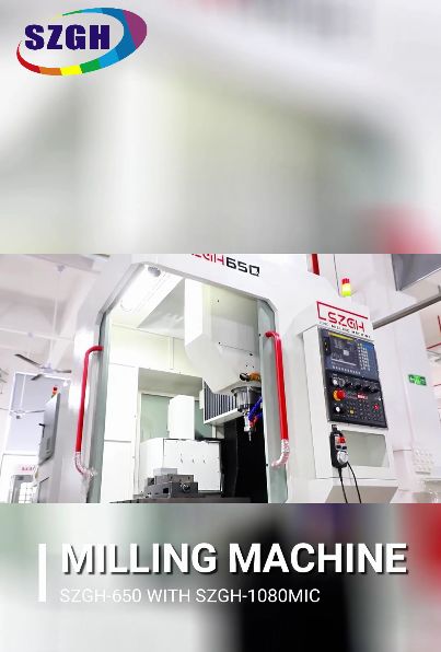 Precise compensation and positioning function of the 3D infrared probe of SZGH-650 milling machine