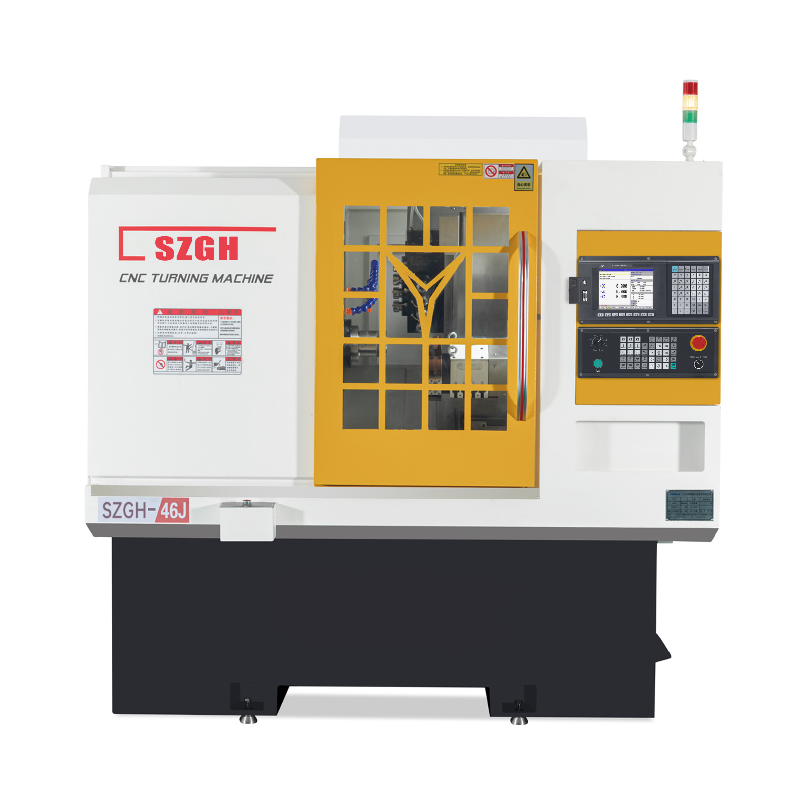 Higher Speed And Precision Turn-milling Machine With Composite Functions