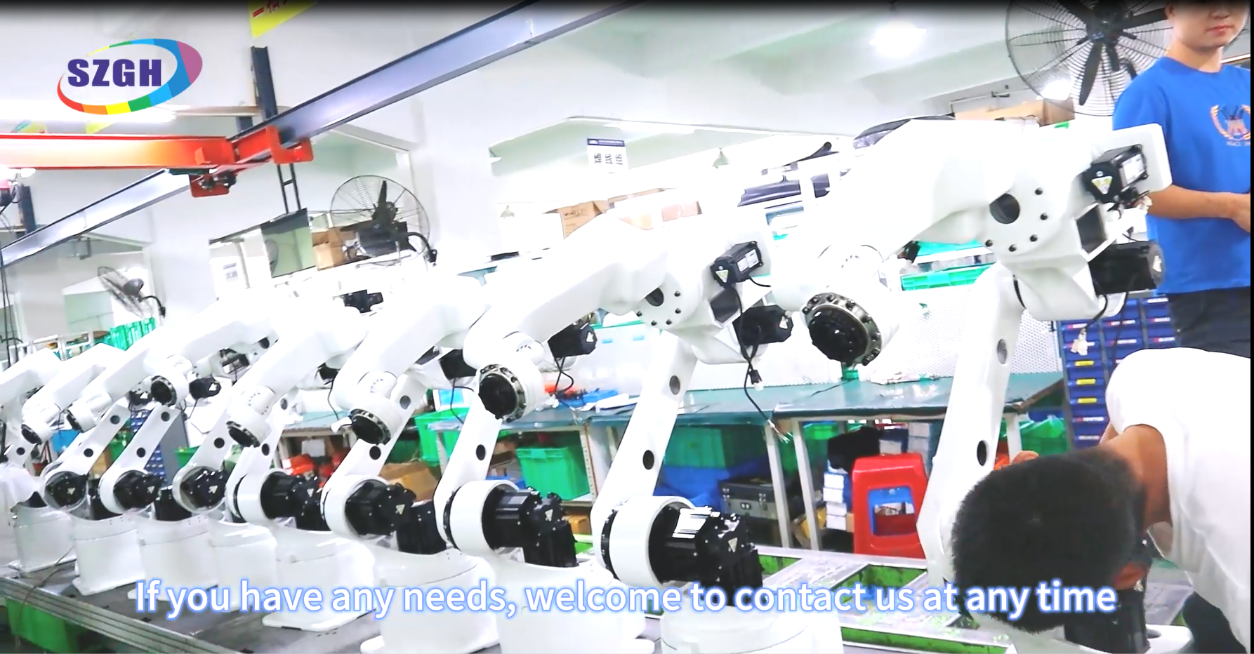 SZGH Robot arm in mass production