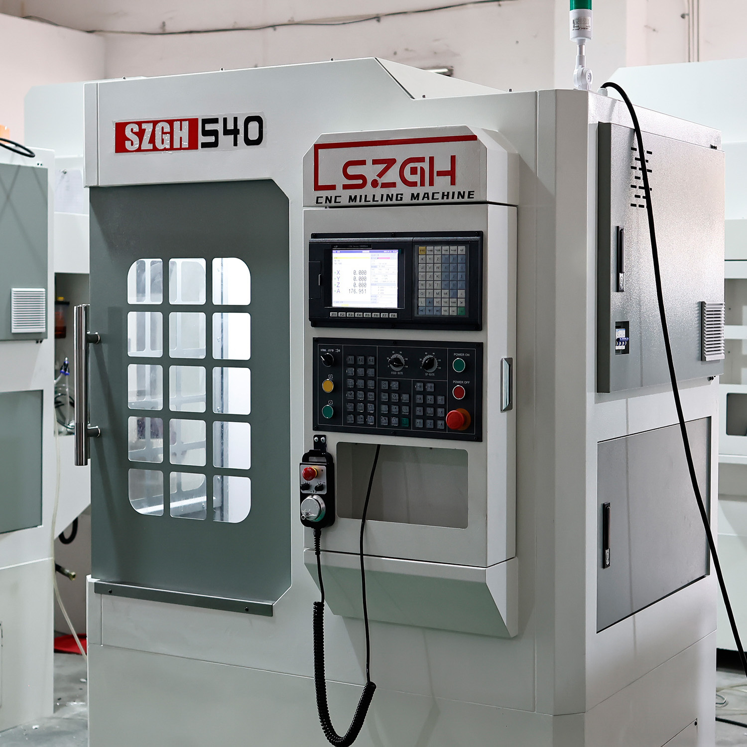 SZGH-540 CNC Machining Center Drilling Boring and Tapping Integrated Vertical Machining Center with 8 Station Tool Magazine
