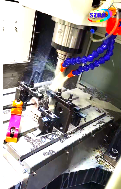 Drilling Metal Using cutting fluid to optimize the machining effect!!