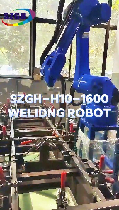High speed, high precision, 30% power saving welding robot SZGH-H10-1600