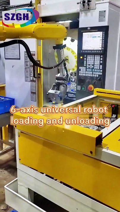 Efficient and Precise Parts Solutions with SZGH Six-Axis Universal Robot for Machine Tool Loading and Unloading