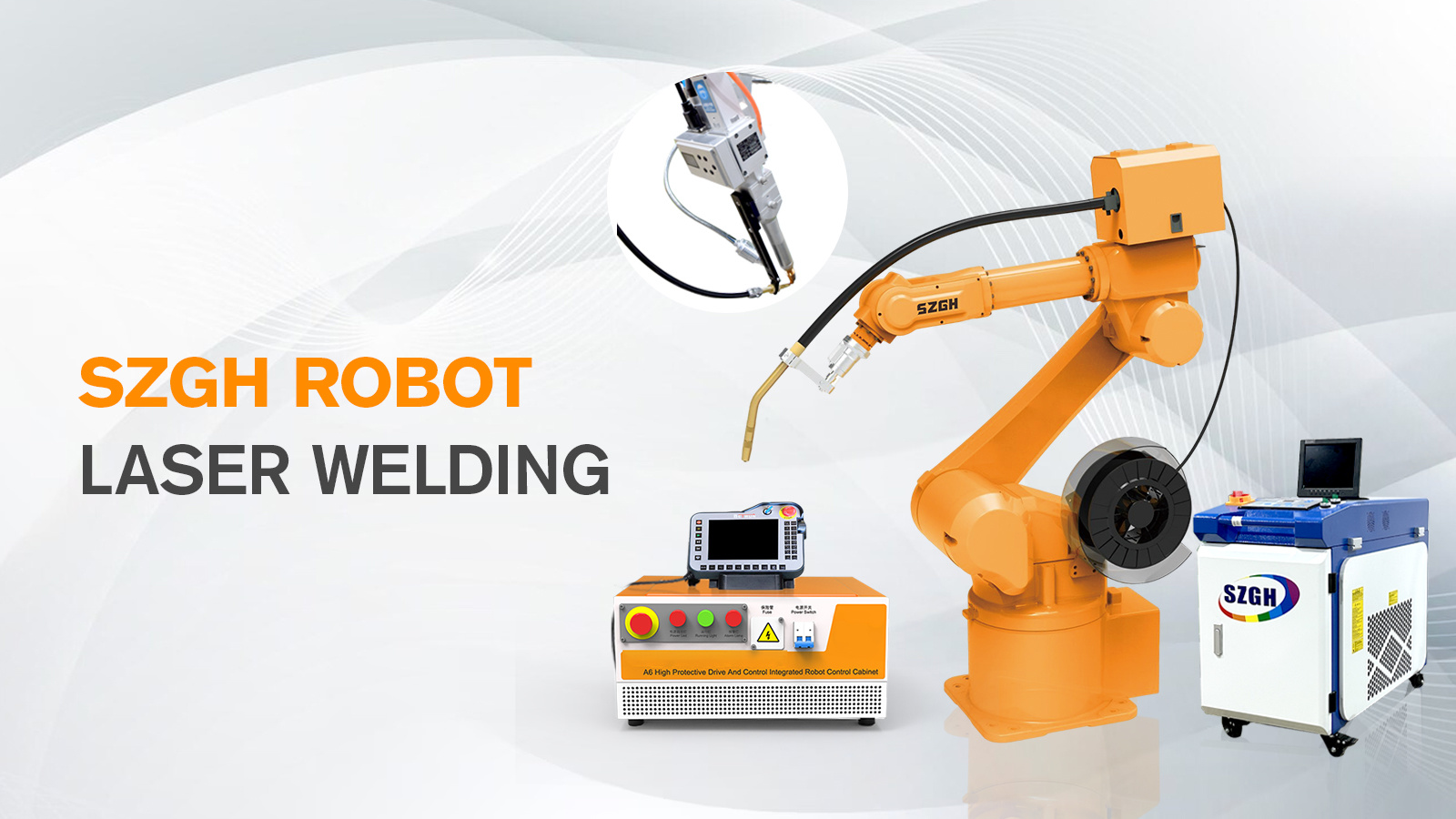 Laser Welding Robot In High-end Precision Manufacturing - Fast Speed And Small Deformation