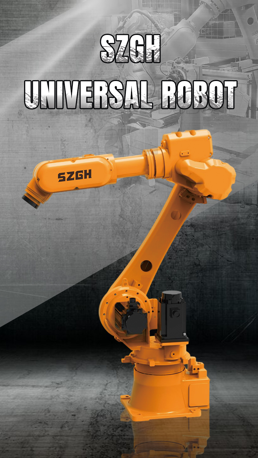 SZGH-T1850-D-6  6 axis universal robot for pick-and-place material transfer