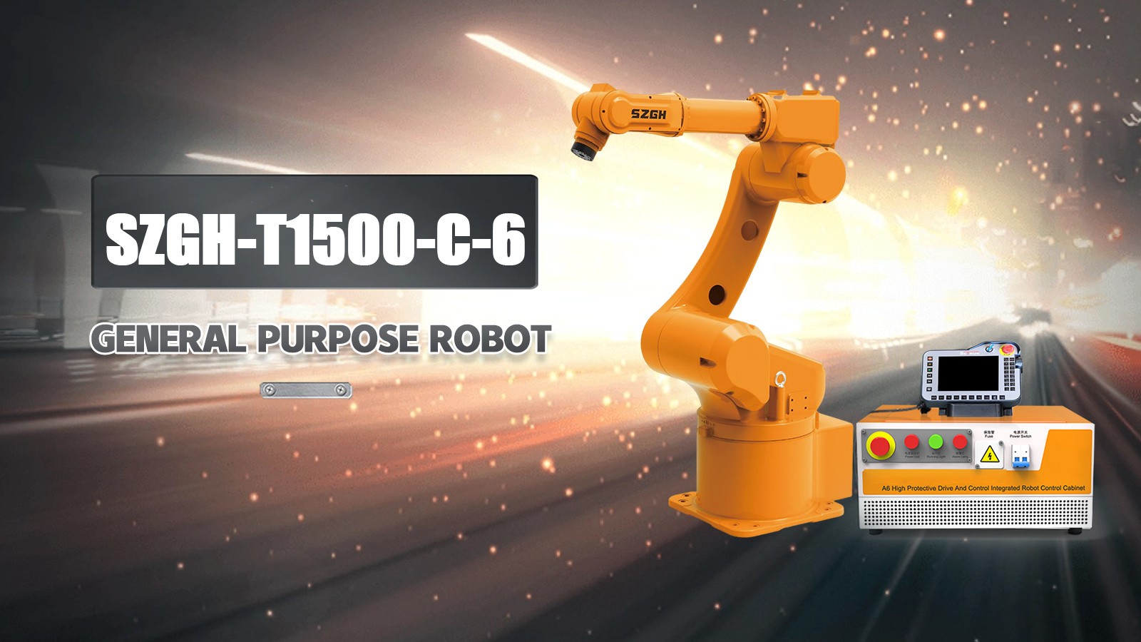 SZGH-T1500-C-6: The General Purpose Robot Enabling Precise Grasping and Placement with 6 DOF