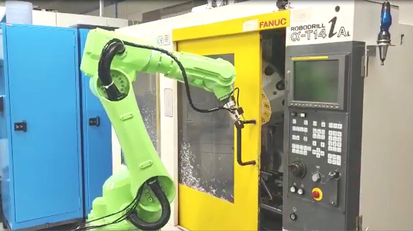 Do you want to know how SZGH robot work with FANUC CNC machine ?