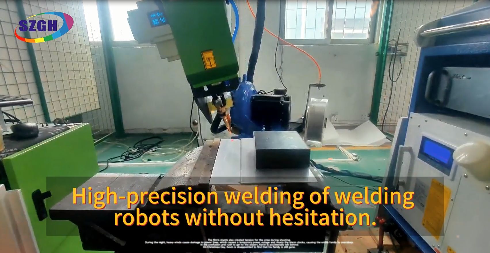 Traditional welding is far inferior to welding robots with laser scanning?