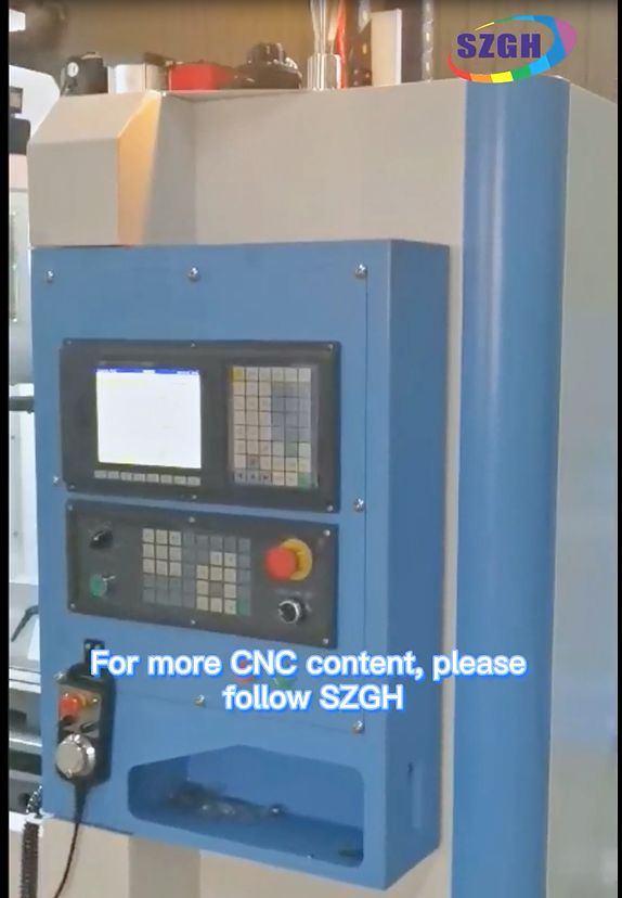 This is a video of SZGH control system installed on his four-axis machine tool sent by our customer