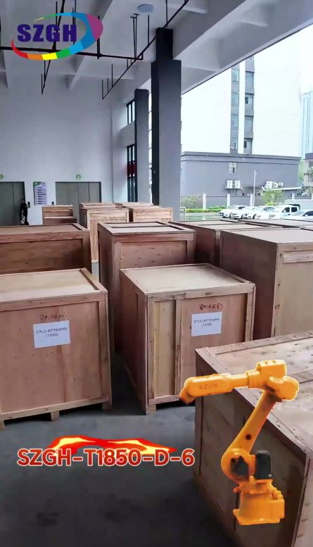 SZGH Daily CNC Machine Tools And Robots Deliveries