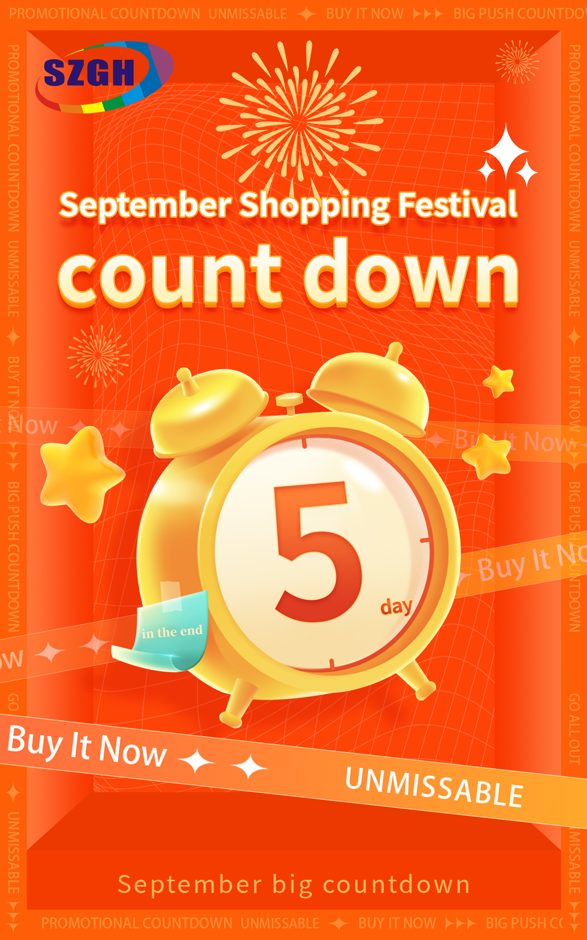 Sale Countdown:Come and enjoy the fun of shopping together!