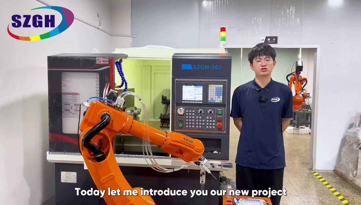 Release production capacity and ensure safety: Introduction to loading and unloading robot & lathe machine handling robots