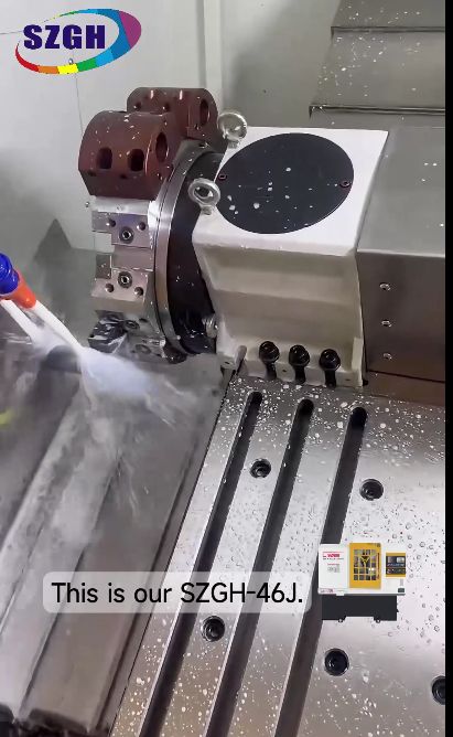 CNC Lathe SZGH-46J: Combination of “strong and stable clamping” and “high-precision and high-flexibility tool switching”