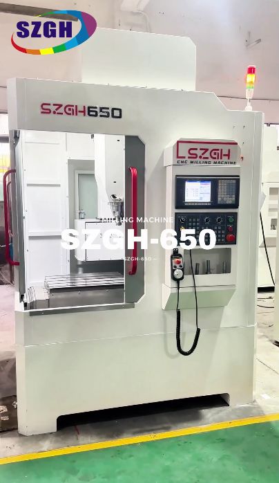 Manual Workshop Safety Hazard Solutions: CNC Milling Metal Processing Machine Video