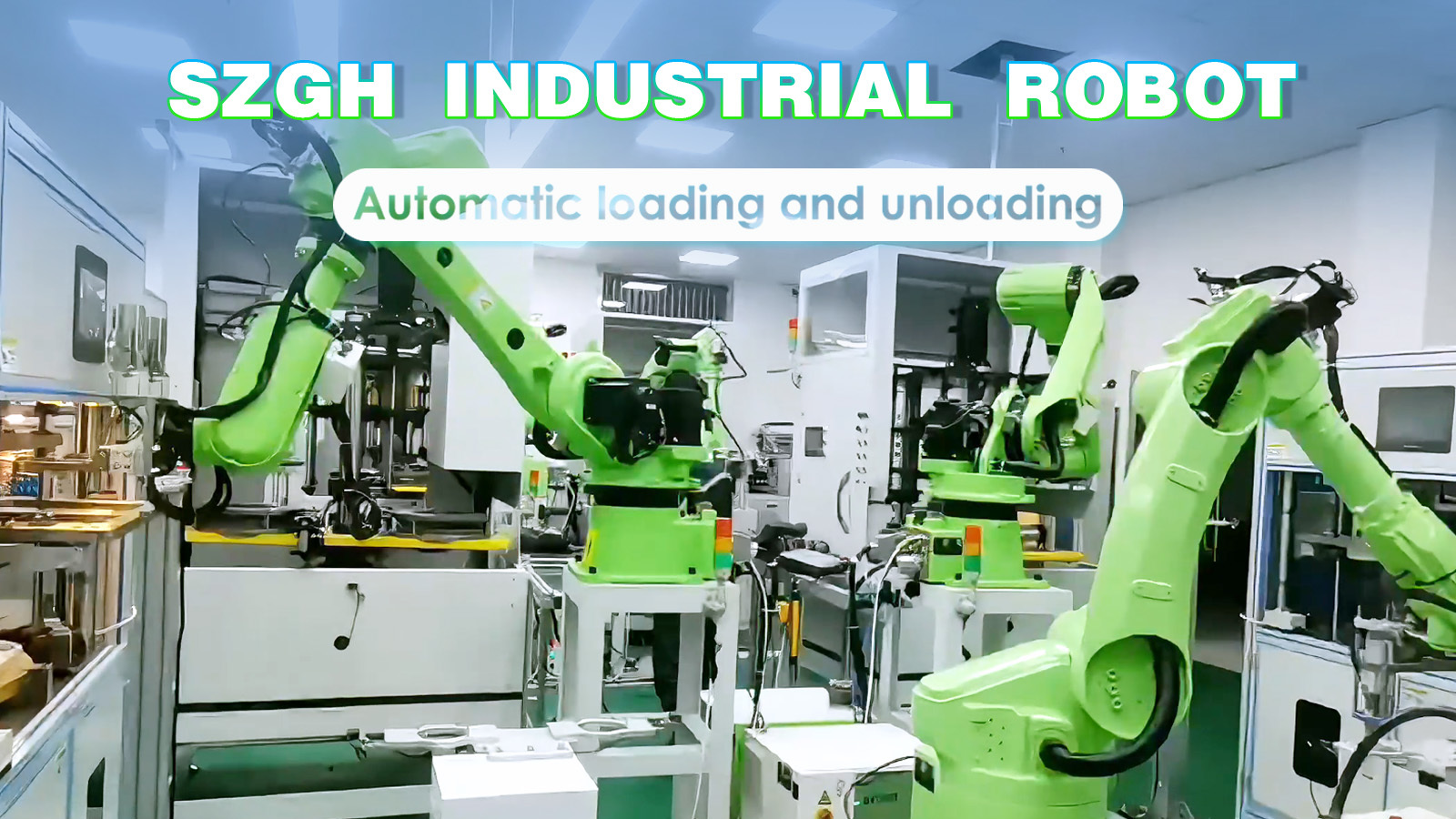 Loading and unloading robot for automobiles and engineering machinery field