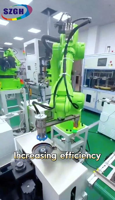 SZGH 6-axis general-purpose robot multi-machine linkage: Efficiently solve the problem of loading and unloading on assembly line production