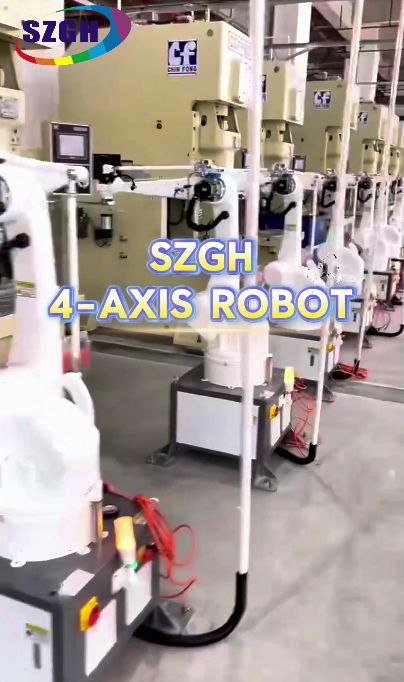 SZGH Handling Robot Stamping Loading And Unloading Extrusion Molding 4 Axis Robot