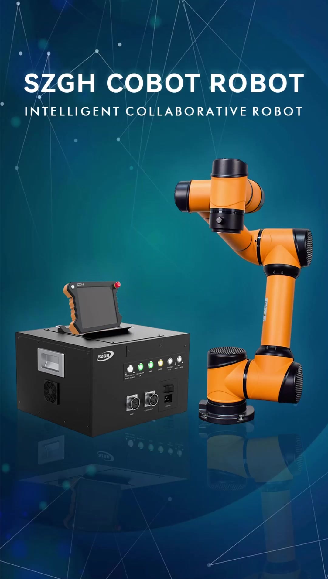 Szgh Collaborative Robots Used In Electronic Manufacturing To Load And Unload Circuit Boards