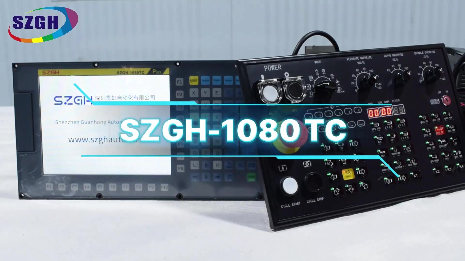 SZGH-1080TC CNC Lathe Core Controller Supports G Code Unit
