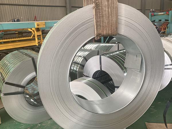Galvanized steel strip
