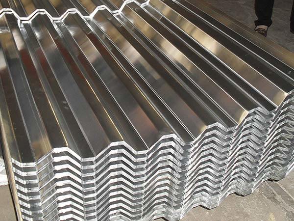 Galvanized corrugated sheet